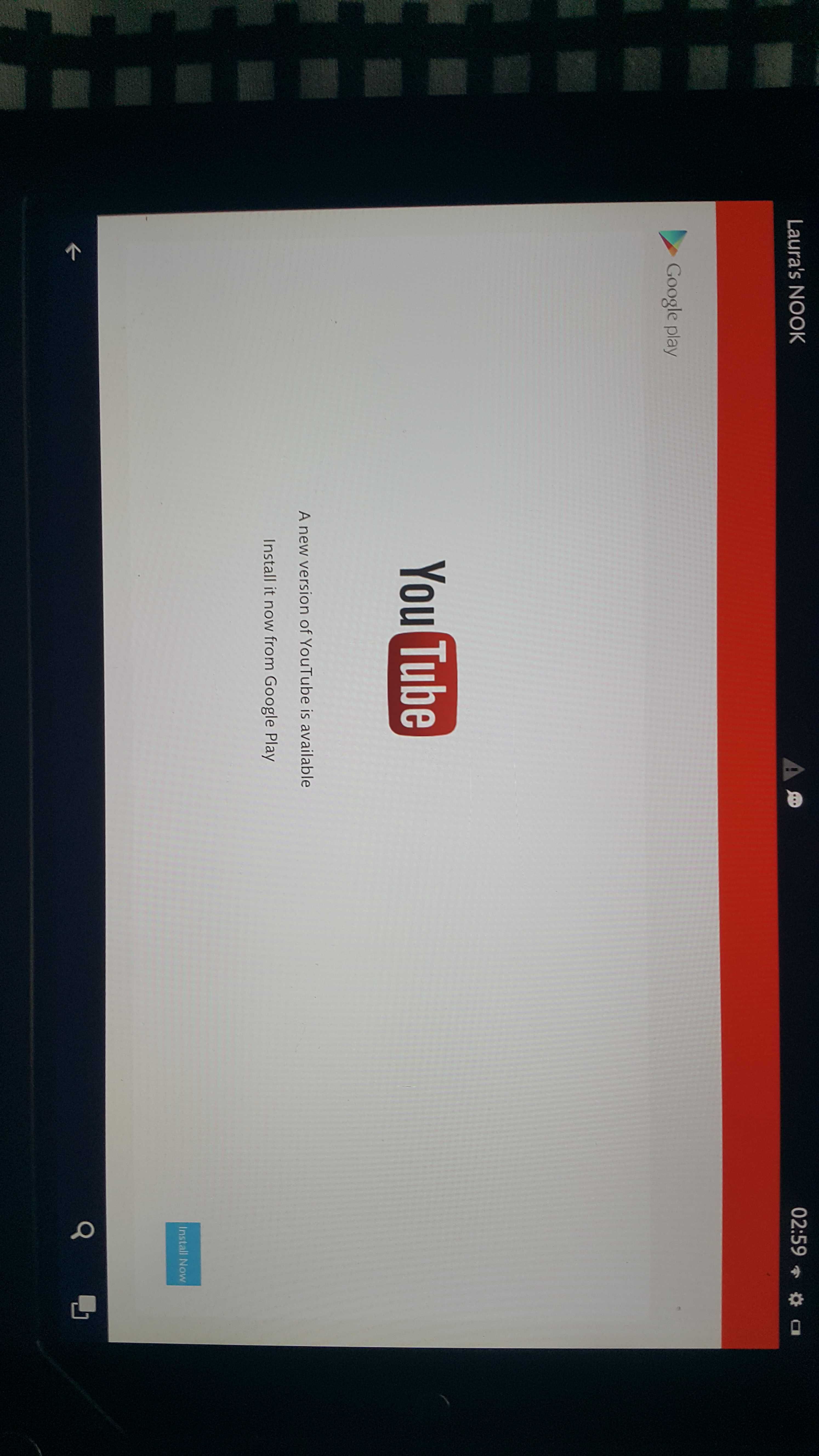 Таблет NOOK HD+ BNTV600 Barnes & Noble 9" 16GB без зарядно