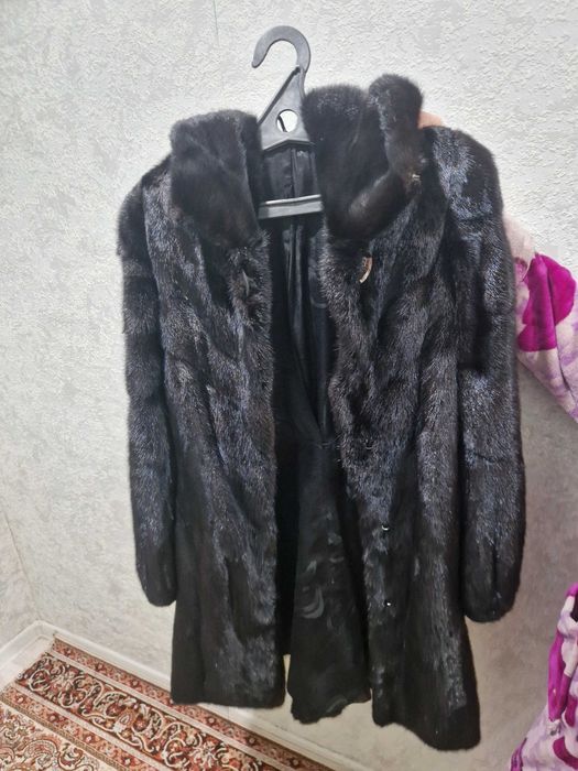 норковая шуба, размер 42-44