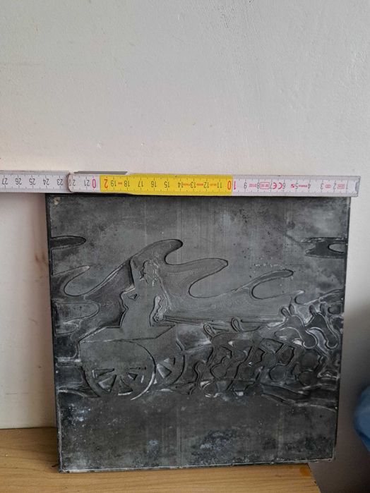 Matrițe de tipar în relief pentru o gravură sau o xilogravură