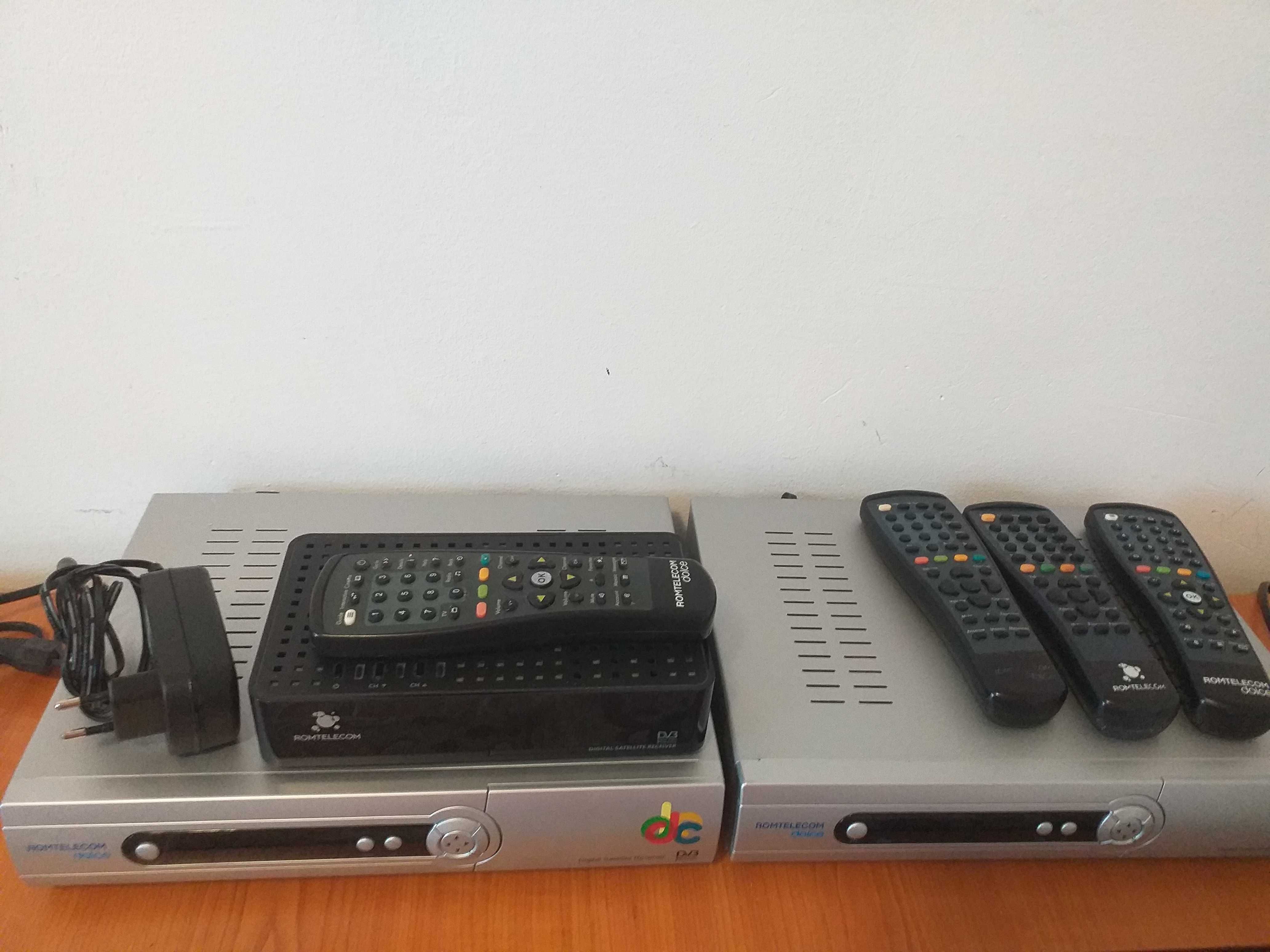 3 receptor de satelit Dolce TV/Romtelecom-Receiver