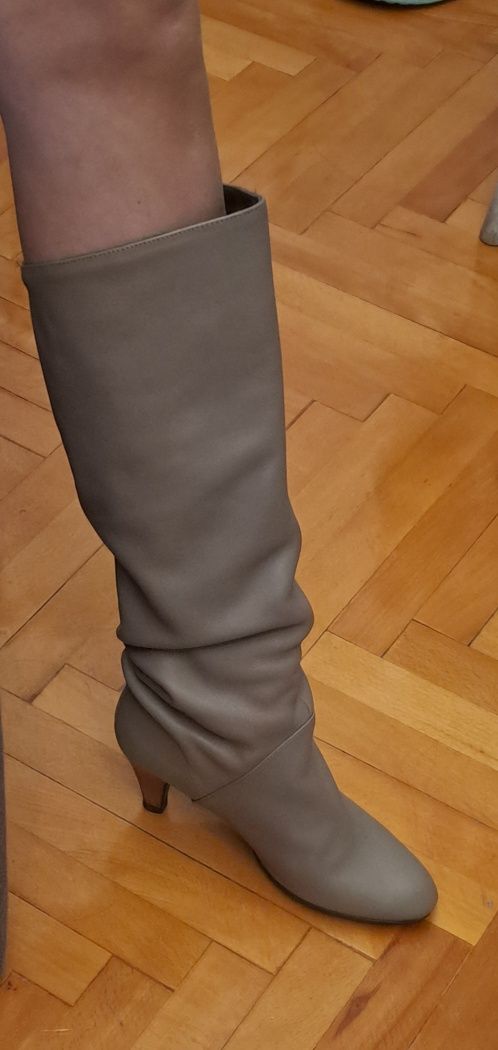 Cizme piele Zara, marimea 37