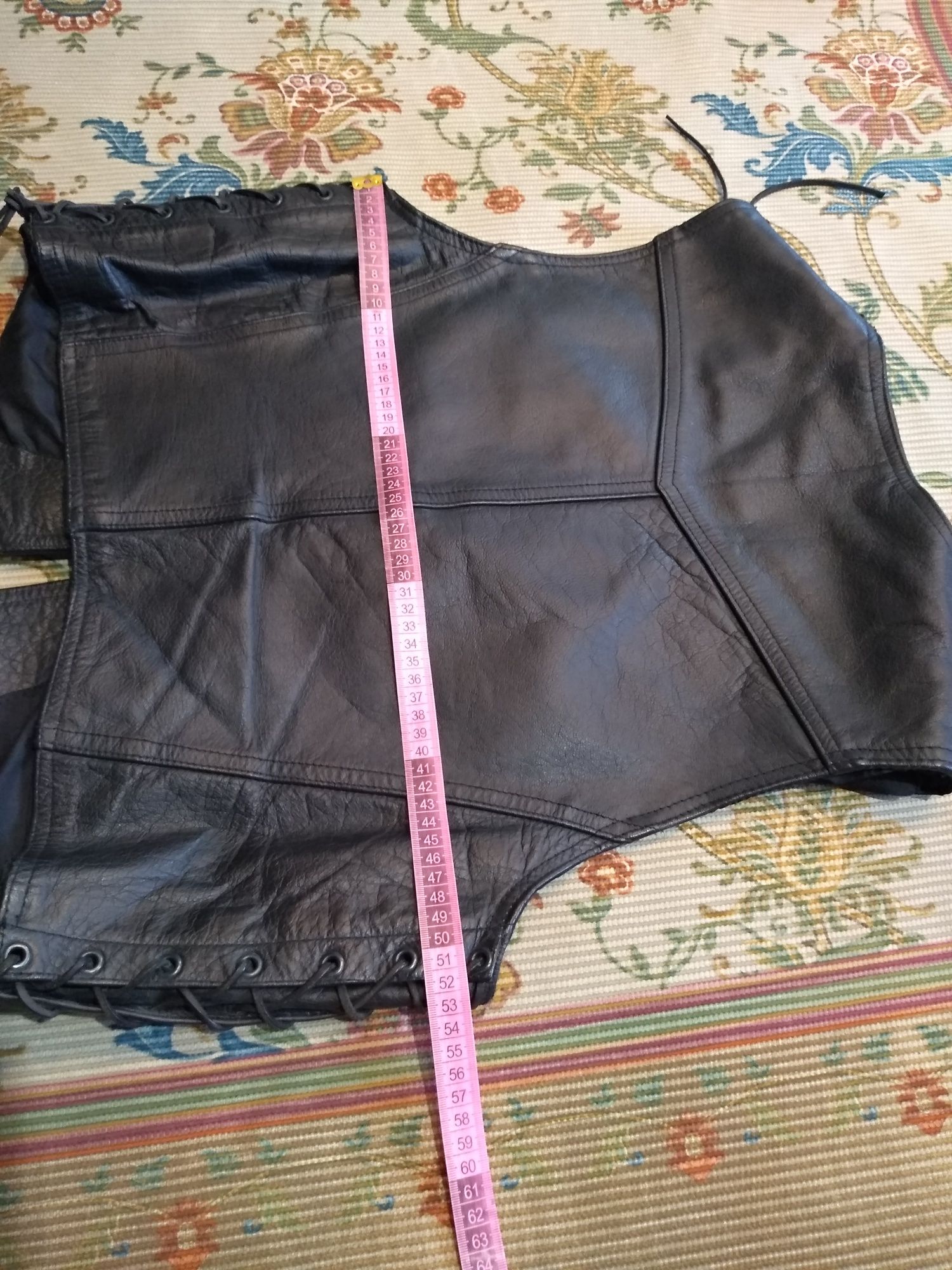 Vestă moto vintage Pelle su Pelle XL