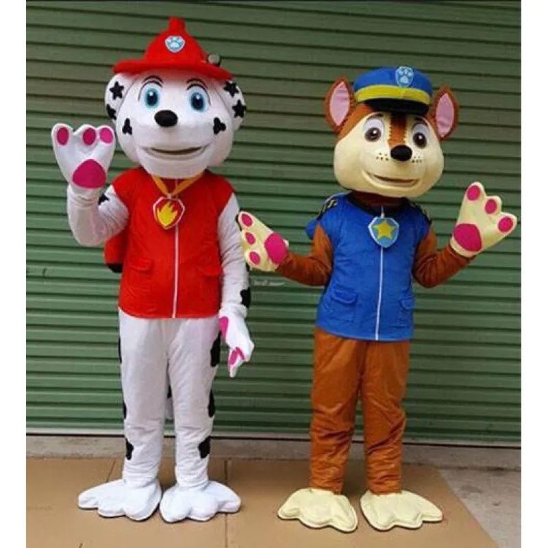 Costume Cosplay Mascote de Patrula Catelusilor  Marshall nou