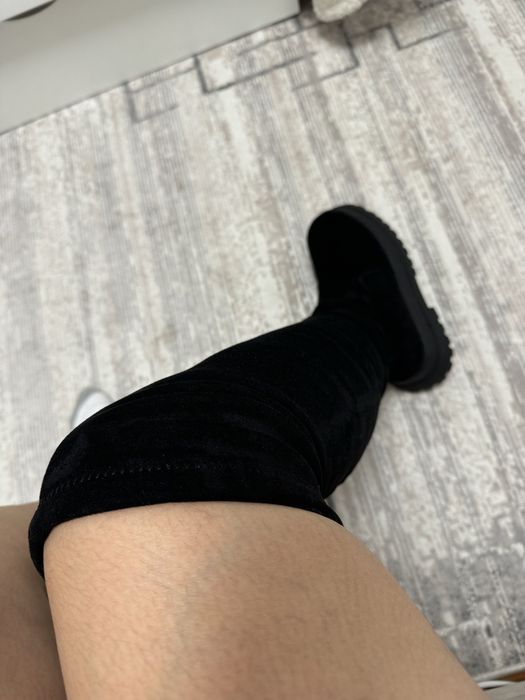 Сапоги зимние ботфорды