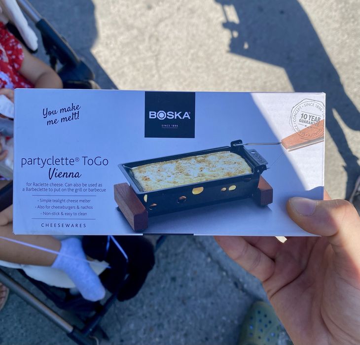 Gratar Raclette to go Boska ( cu lumanari)