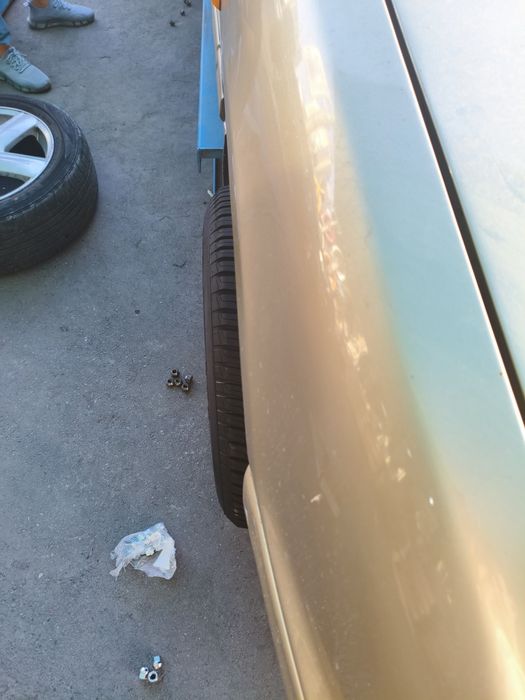 Продам диски с шинами R15 5x114 Алюминиевые легкие.