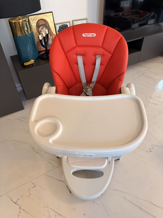 Столче за хранене 3в1 Peg Perego Tatamia follow me цвят Череша