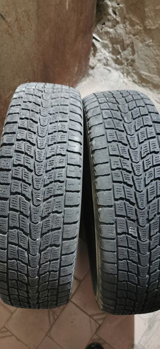 Зимние шины DUNLOP . Б/У. 2 шт. Размер 225 70R16.