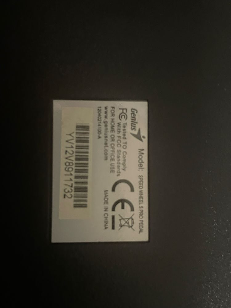 продам 2 руля genius model:speed wheel 5pro, logitech formula force