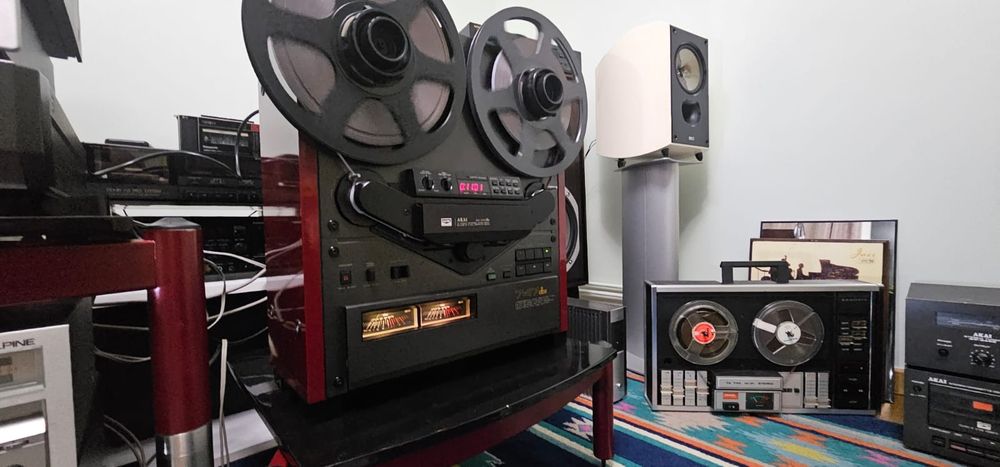Magnetofon Akai 747 DBX/Black Beauty!