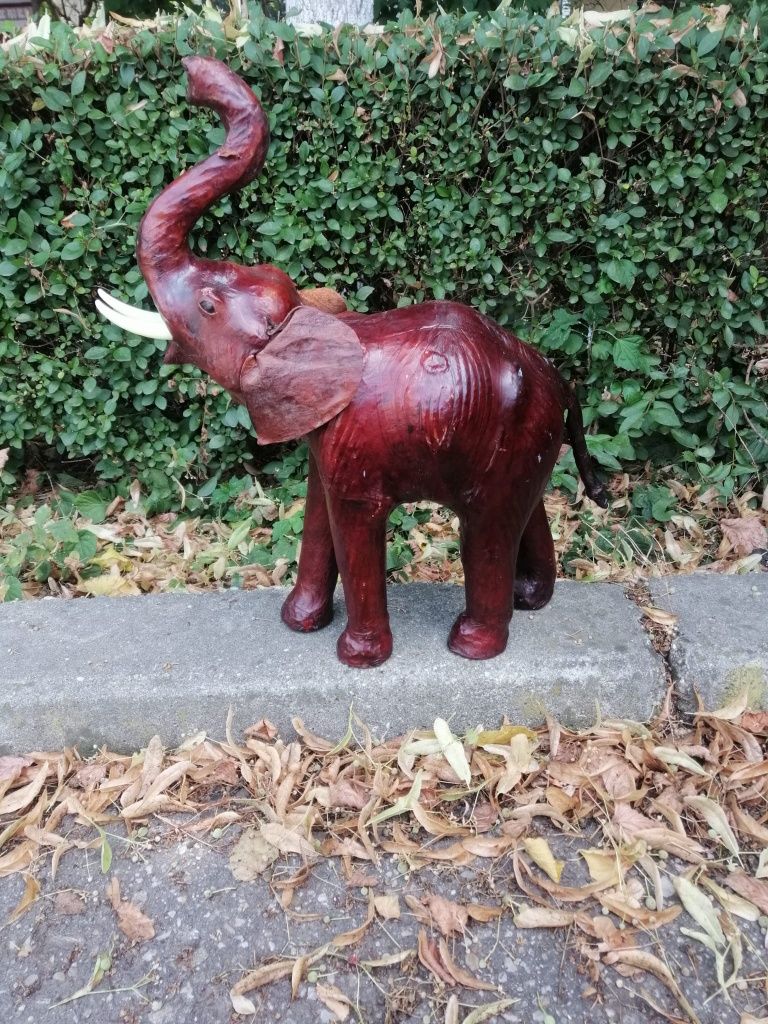 Figurina Elefant - Piele