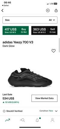 Adidasi yeezy 700  v3