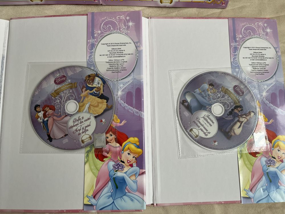 Carti povesti Disney cu cd audio
