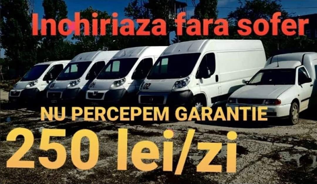 Inchirieri dube / inchirieri autoutilitare  fara garantie fara sofer