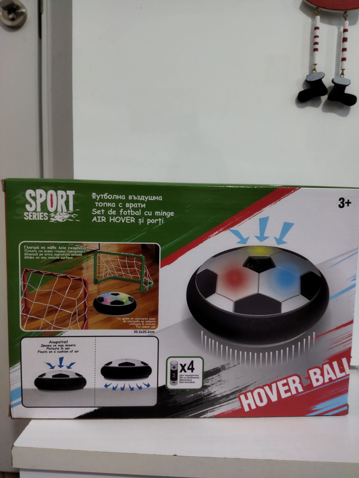 Joc nou minge plutitoare cu lumini Sport Hover Ball