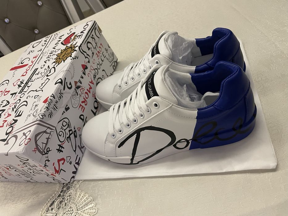 Adidasi dama dolce gabbana