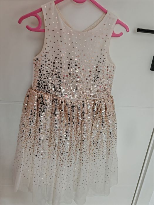 Златна рокля H&M за принцеси  5г-6г