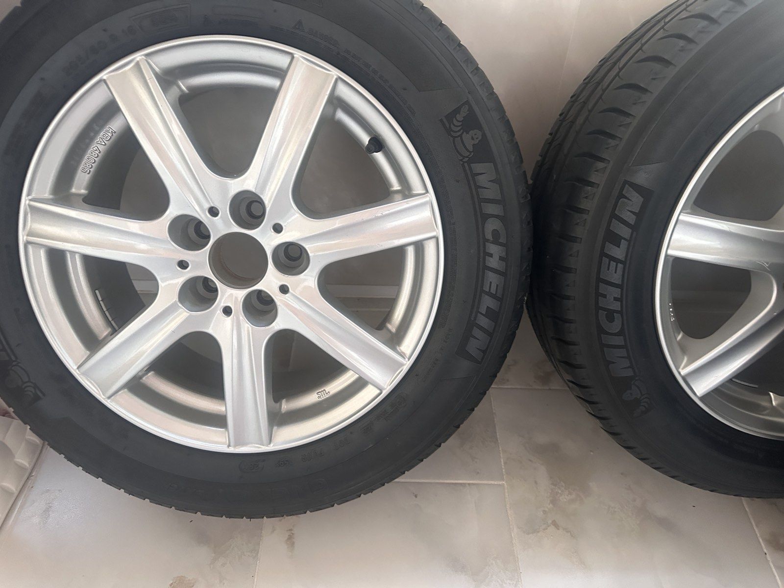 4 бр. алуминиеви джанти Rial 16” – с гуми Michelin 205/60 R16 (DOT 2