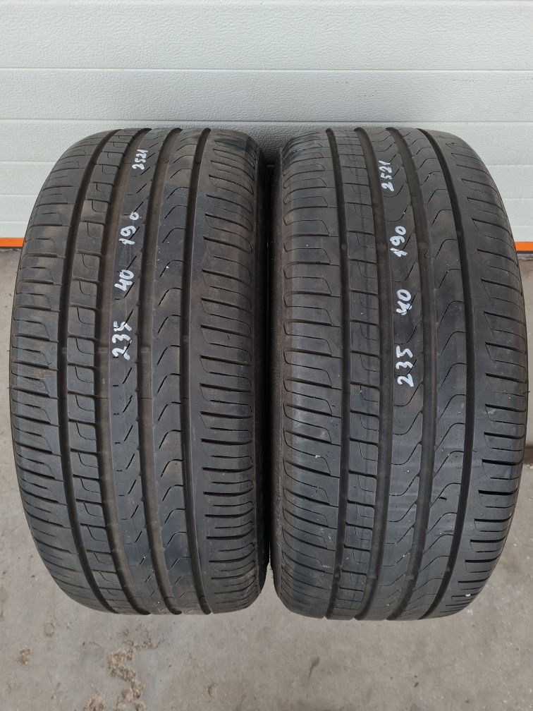 Летни гуми 2 броя PIRELLI Cinturato P7 235 40 R19 дот 2521