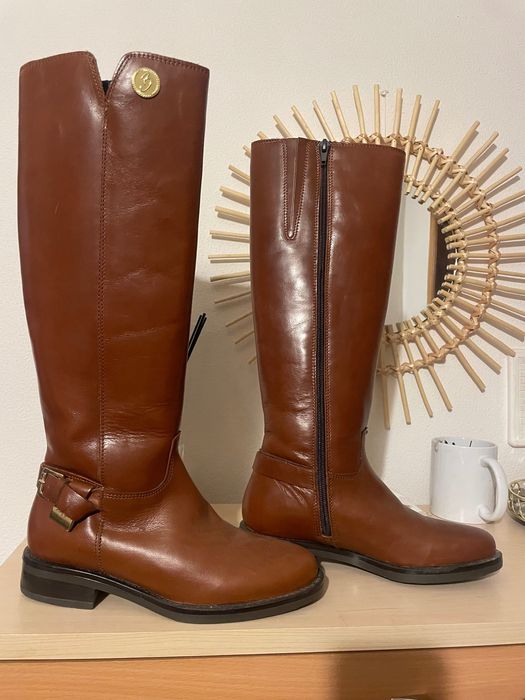 Vând cizme lungi benvenutti 35 noi piele