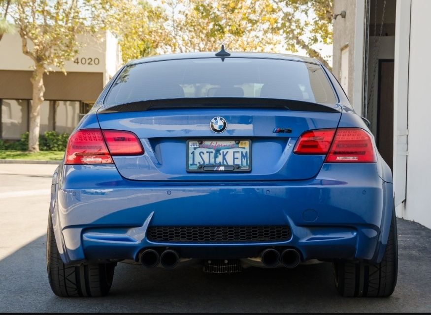 Eleron lip spoiler codita portbagaj BMW Seria 3 E92 E93 M3 Performance