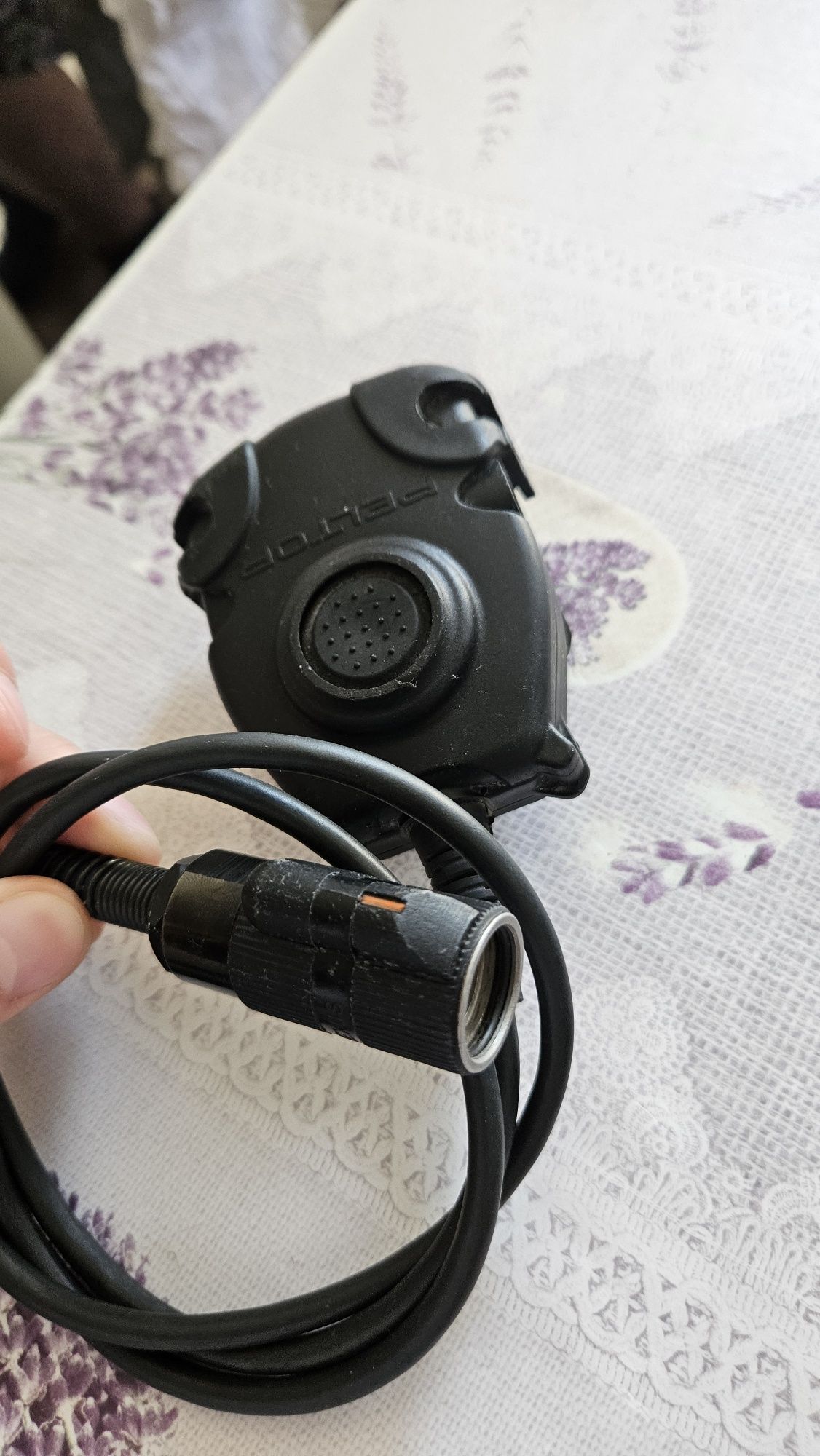 PTT peltor buton Push to talk 6 pin