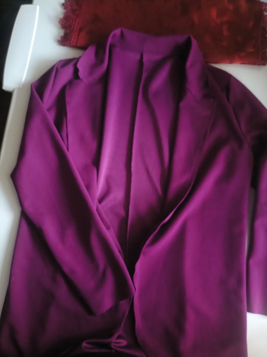 Sacou mov de vară scurt in talie L-XL