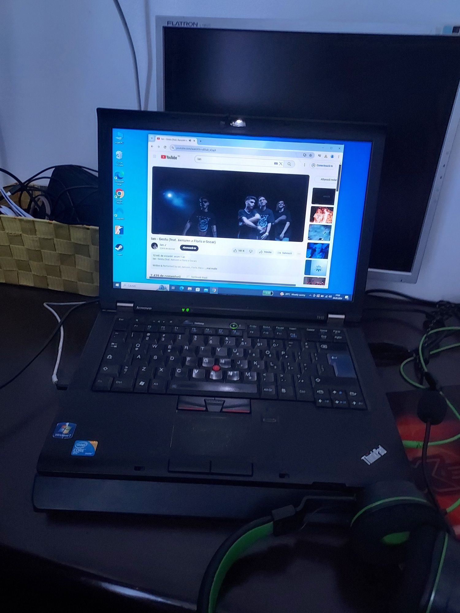Laptop Lenovo ThinkPad i7 8gbRAM Nvidia