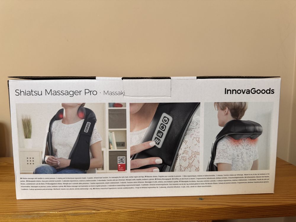 Шиацу масажор shiatsu pro massaski