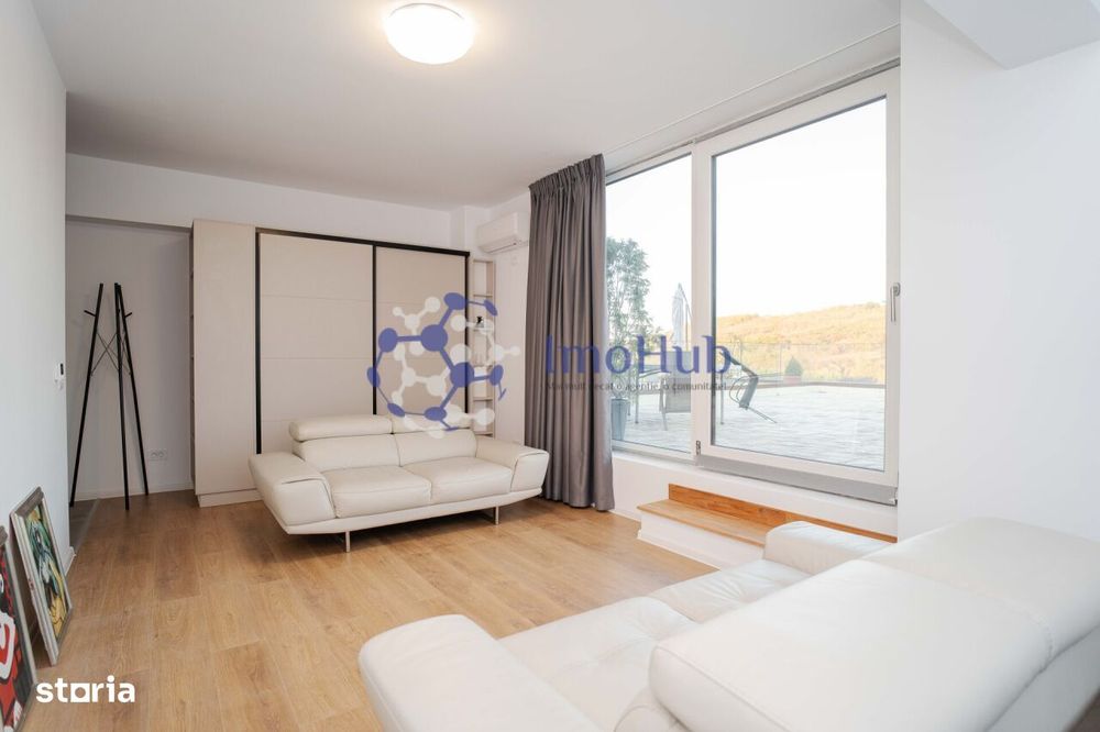 Moara de Vant, 2 camere, 55mp + 100 mp terasa, loc de parcare inclus