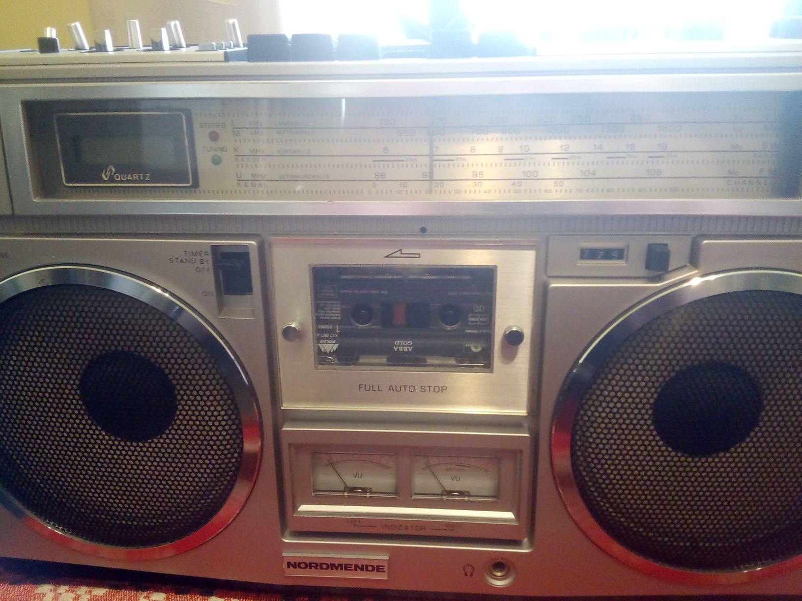 1 radio casetofon Normende stereo 4084+cd player Lenco 3730