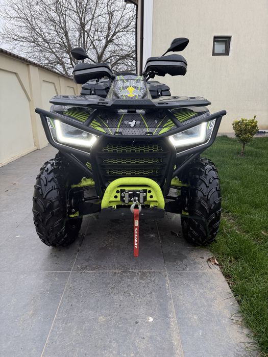 ATV 600 Segway AT6 L (varianta lunga) + platforma pentru transport ATV