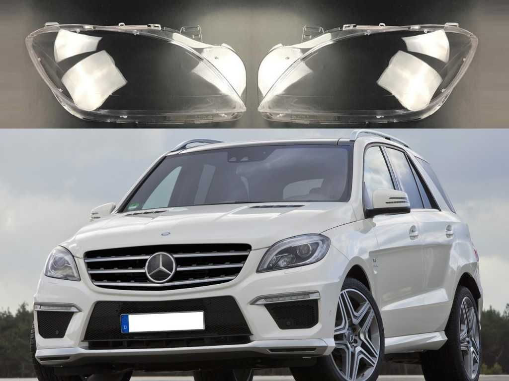 Стъкла за фарове на Mercedes ML W166 (2012-2016)  555