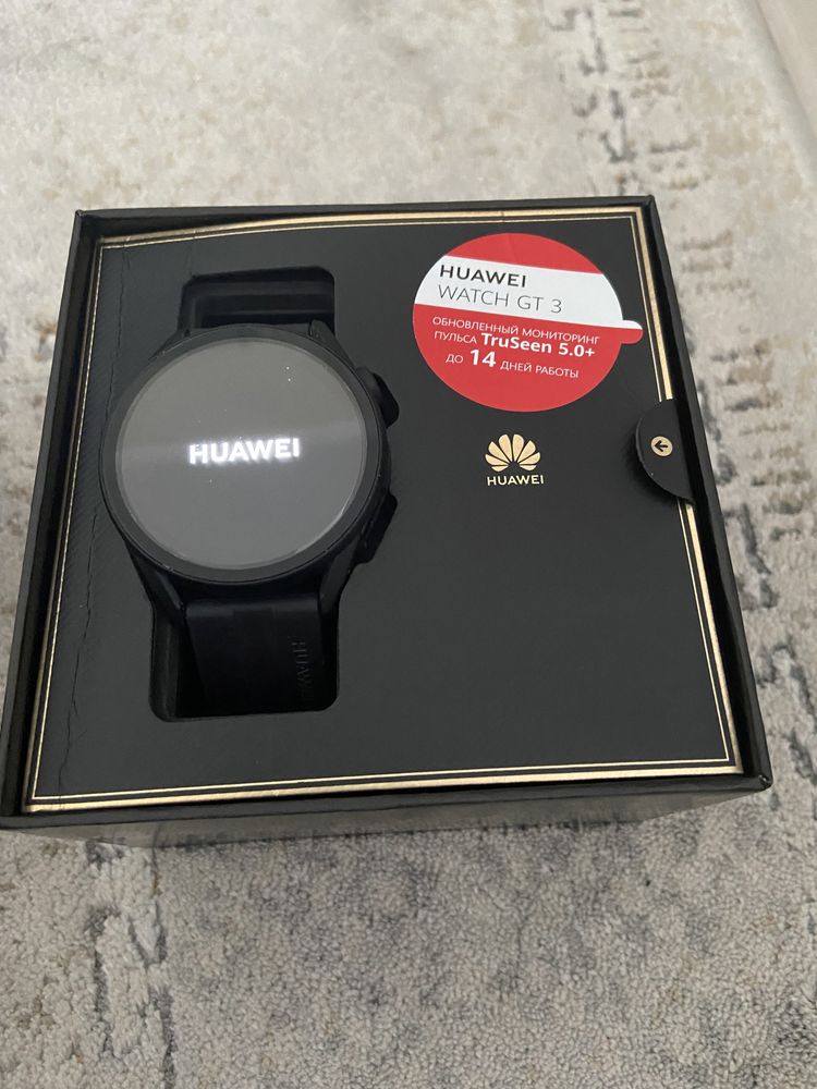Смарт часы HUAWEI Watch GT3 (46mm), Black,
