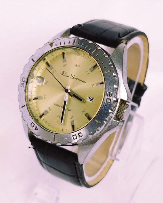 Ceas barbatesc Ben Sherman cu Quartz, din oțel inoxidabil, curea piele