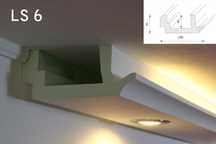 Scafe decorative polistiren, scafa led si spot model LS 6