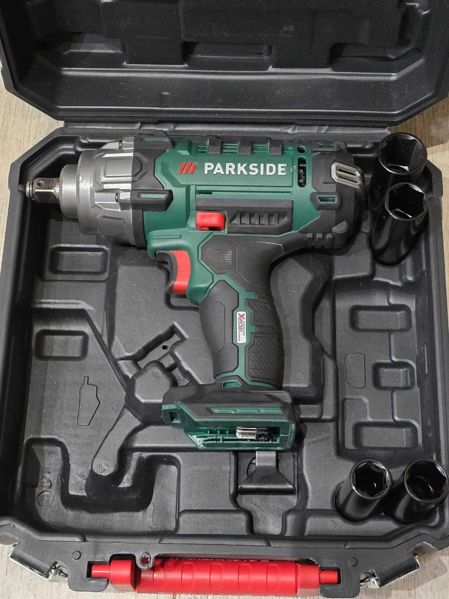 Акумулаторен ударен гайковерт Parkside 400Nm