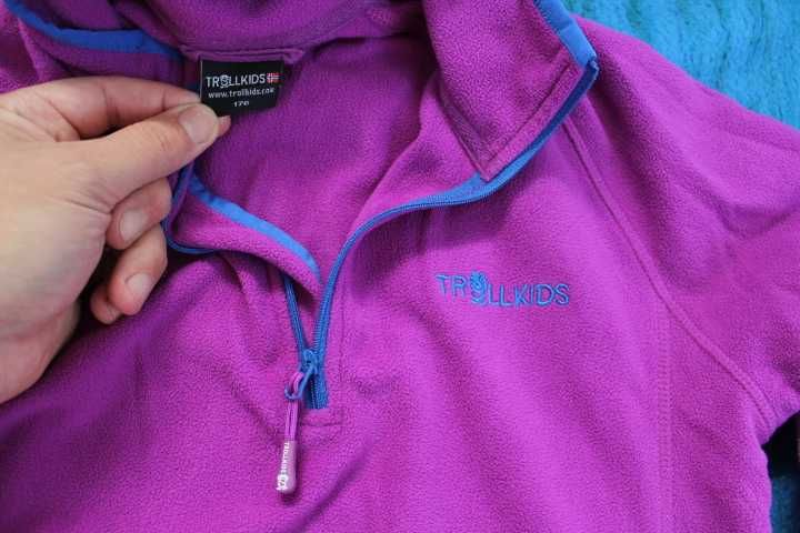 Camasa Nautica XL si fleece Trollkids Norway 176cm