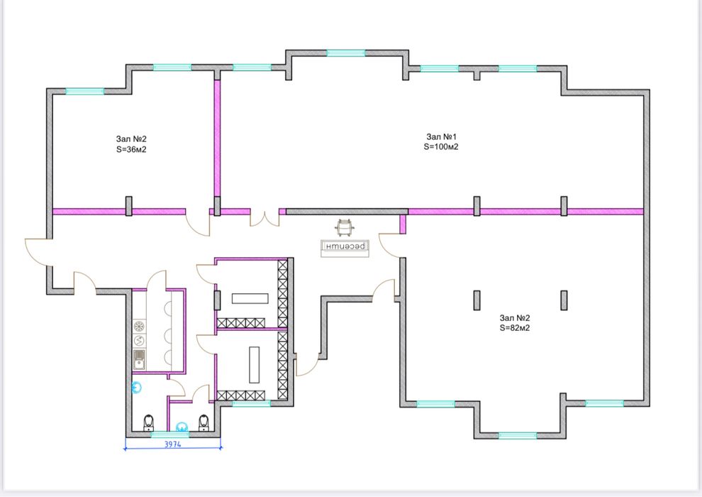 Помещение в аренду, в центре города