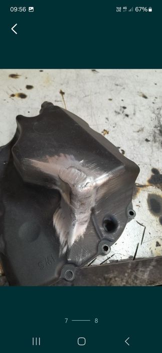 Sudură în aluminiu Băi de ulei.