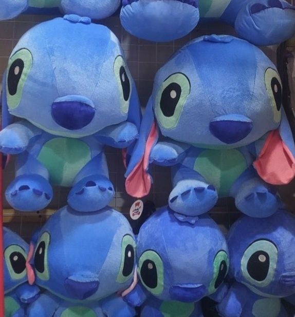 Stich stech lababu kapishonka ayiq yumshoq oynchoqla igrushka myaxkiy