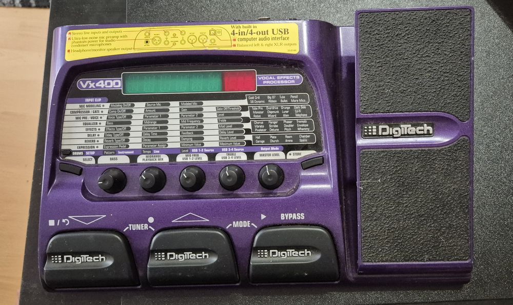 procesor vocal digitech vx400
