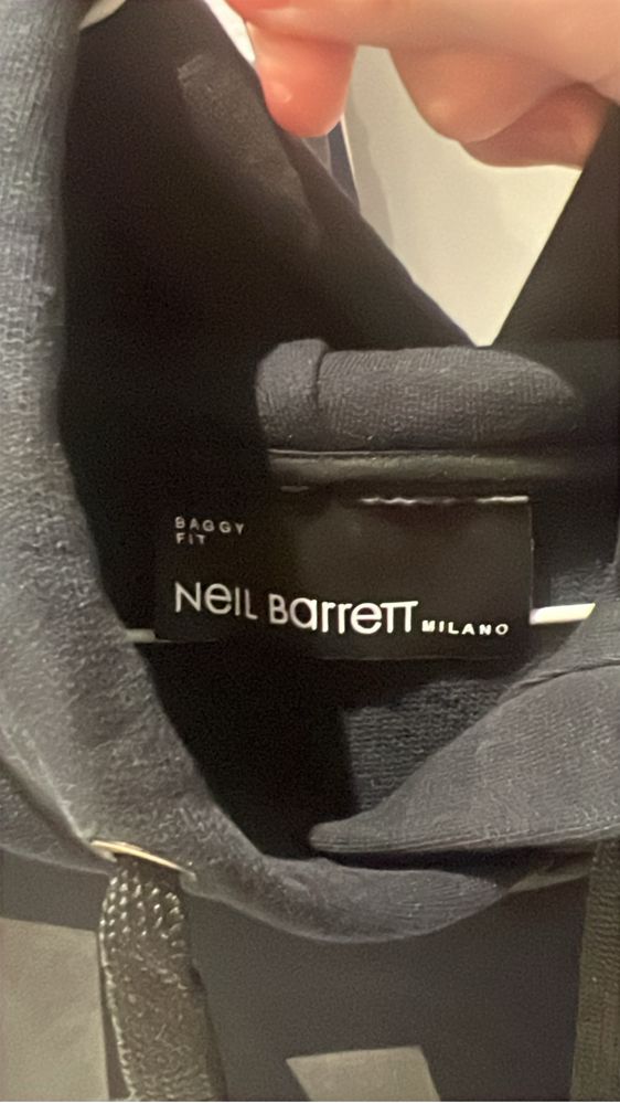 Hanorac Neil Barrett negru