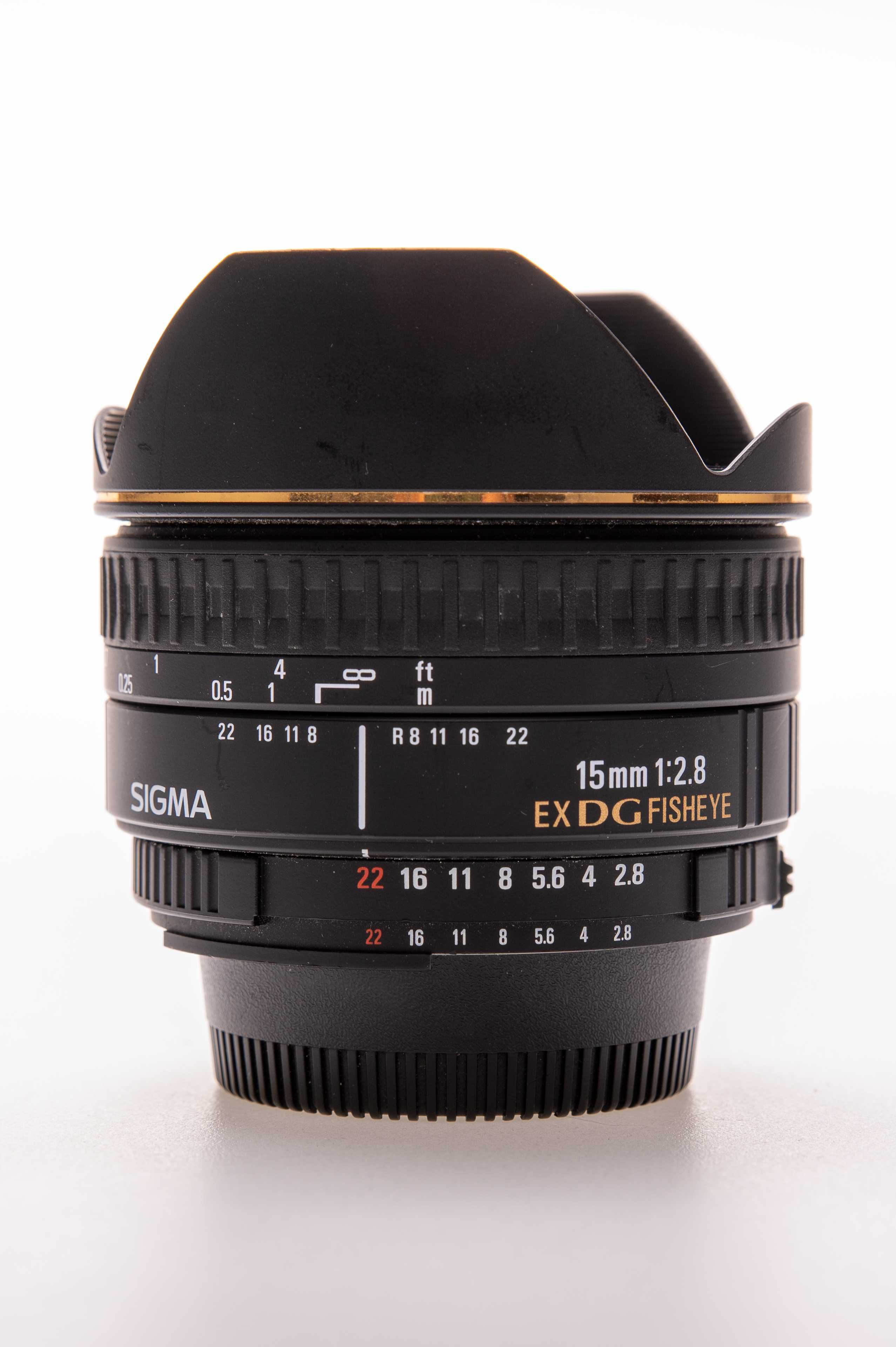 vand obiectiv Sigma 15mm f 2.8 fisheye, compatibil Nikon