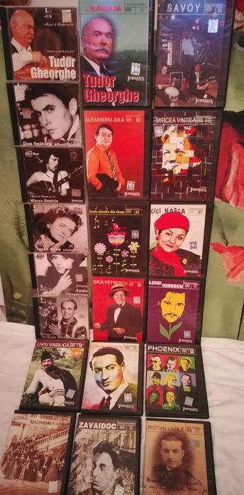 CD Muzică Românească și străină 192 bucati