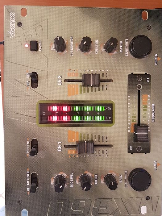 Mixer audio, aparate video si radio cd.