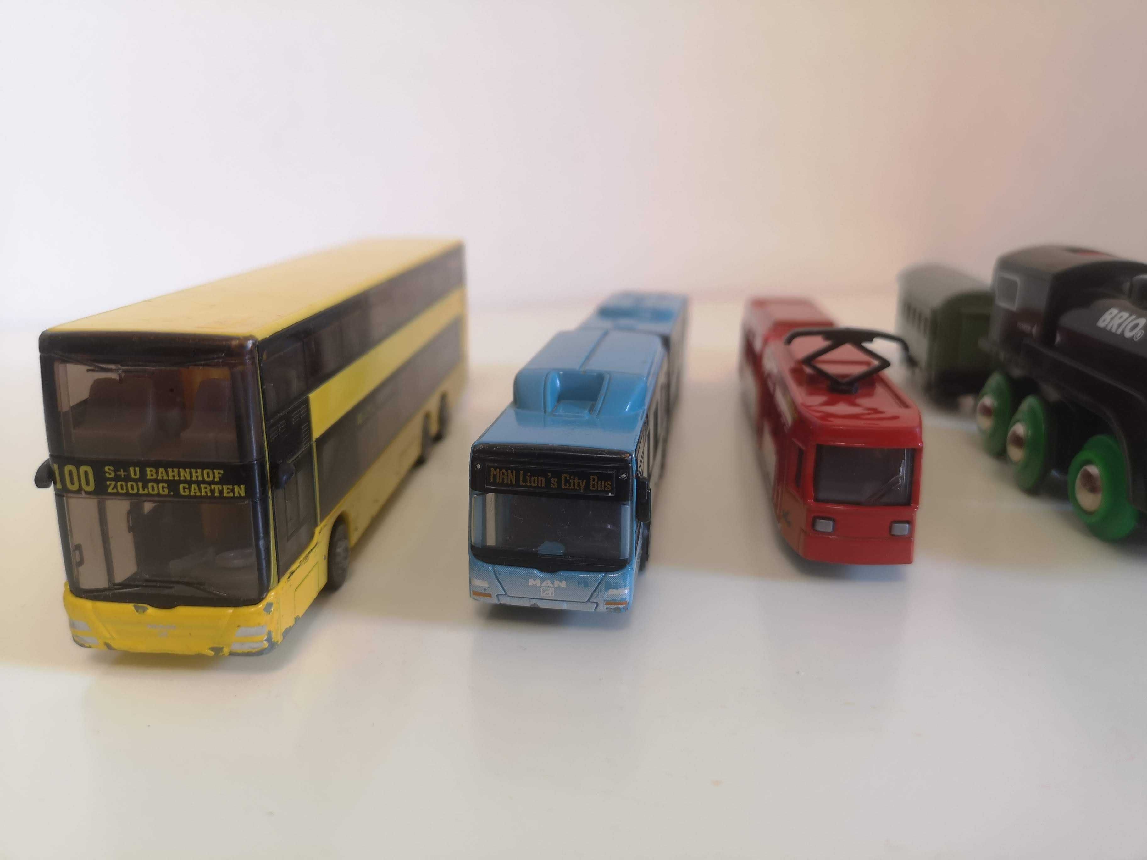 Lot autobuze, tramvaie SIKU si Locomotive BRIO