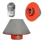 Freza tip carota diamantata piatra gresie faianta beton 20-48mm S11855