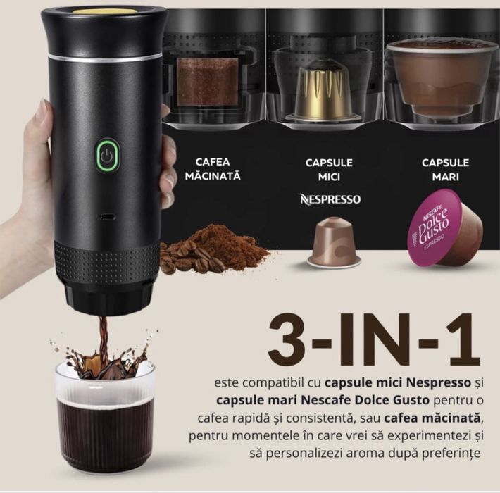 Espressor de cafea portabil