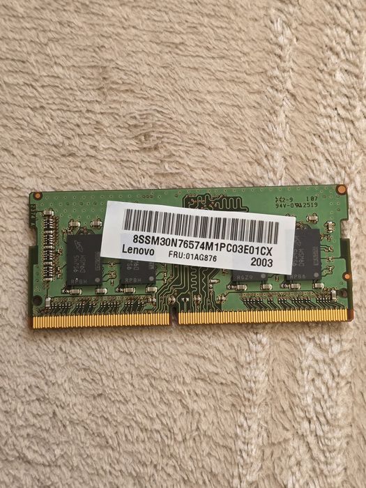 Memorie laptop Micron 8 GB DDR4, 3200 mhz